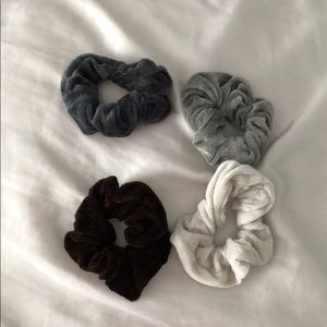 neutral scrunchies